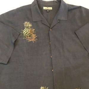 Tommy Bahama Pineapple Silk XXL shirt.